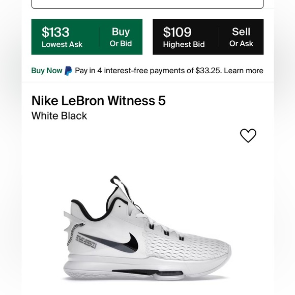 Nike Lebron Witness 5 - Picture 8 of 8